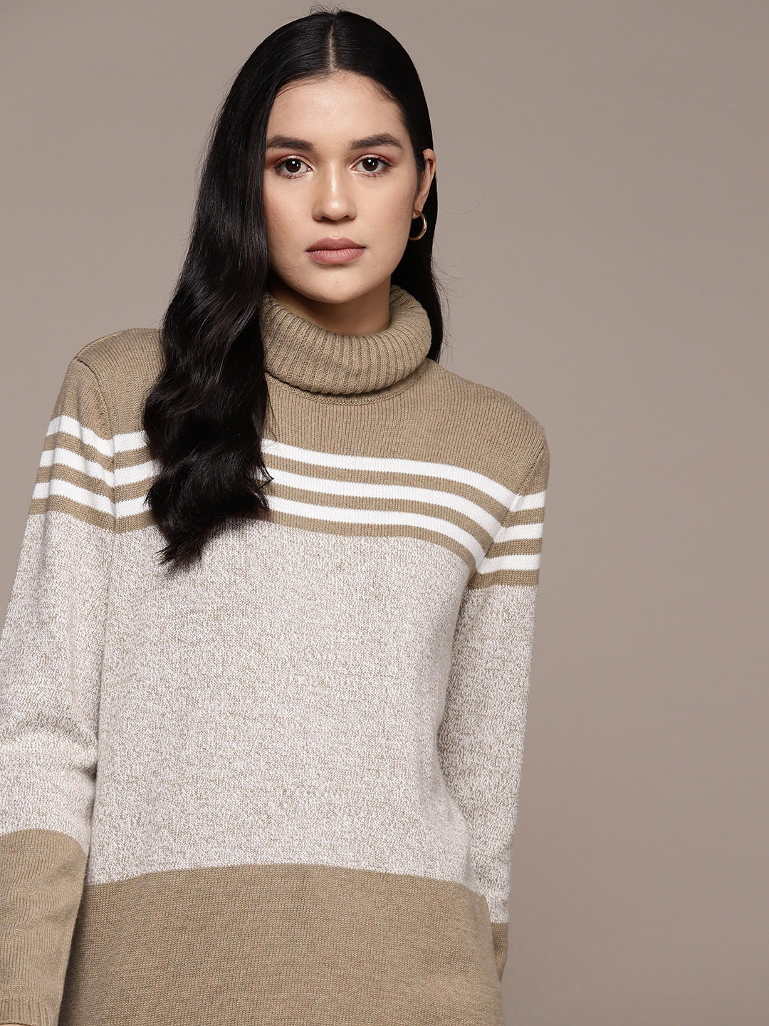 Buy Macy s Karen Scott Women Self Striped Pure Cotton Pullover Sweaters for Women 19768300 Myntra