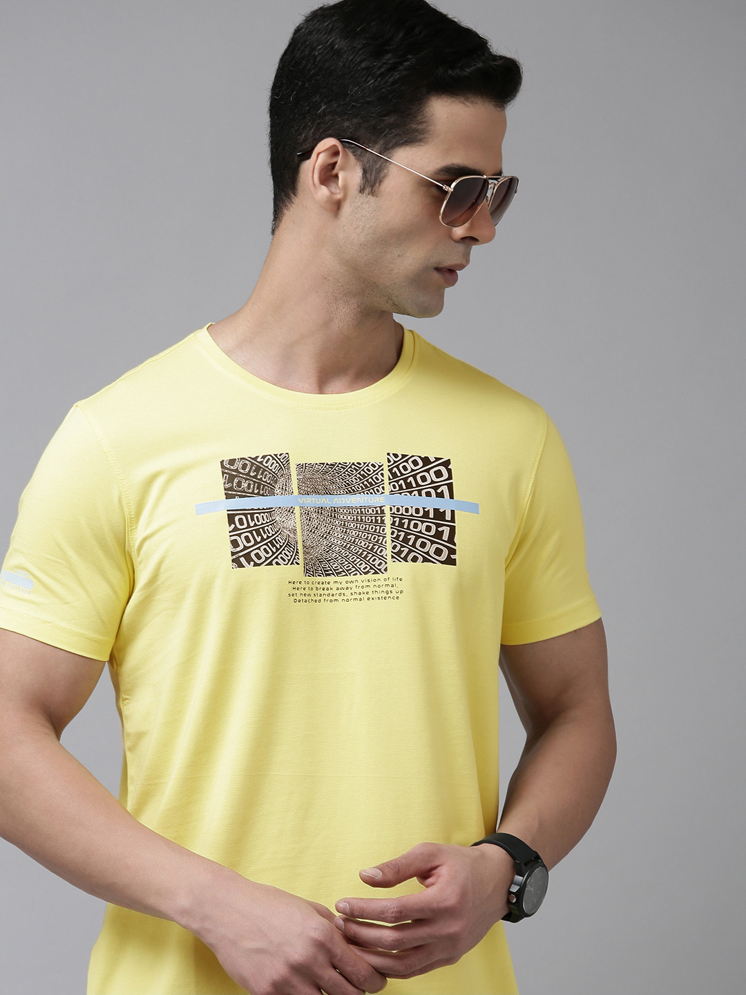 SPYKAR Graphic Printed T-shirt