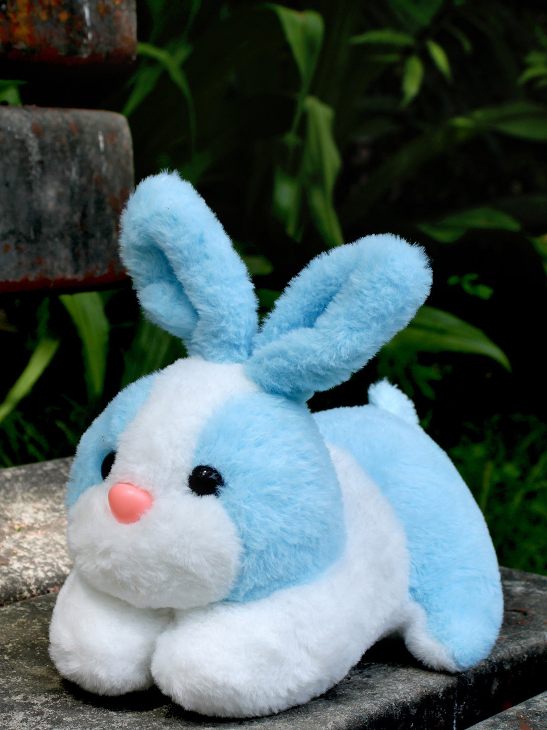 DukieKooky Kids Turquoise Blue Bunny Soft Toy