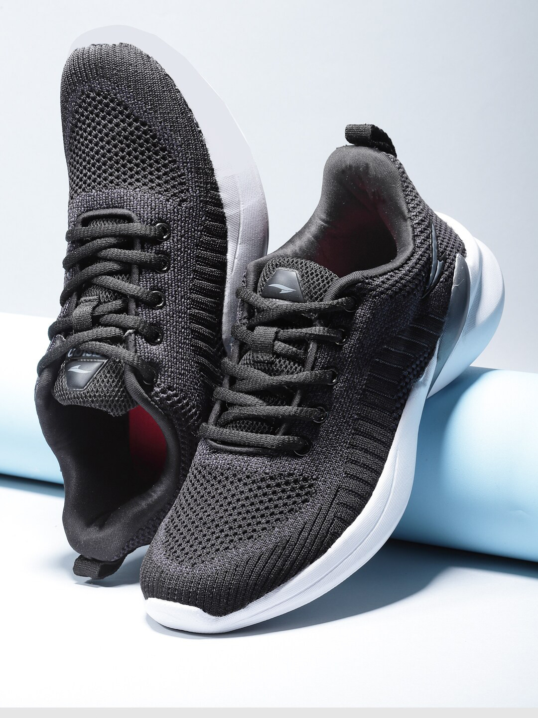 ASIAN Women Charcoal Asian Superfly Mesh Running Non-Marking Shoes