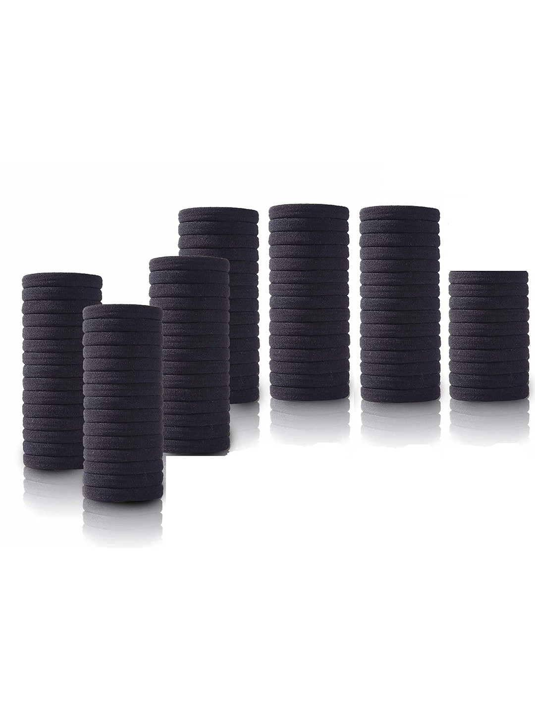 DIAN Women Pack of 100 Black Ponytail Holders