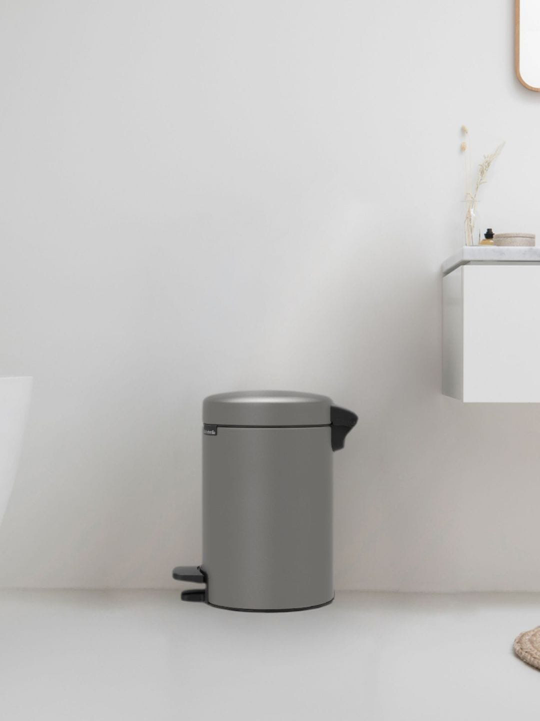 Brabantia Grey NewIcon Pedal Bin 3L