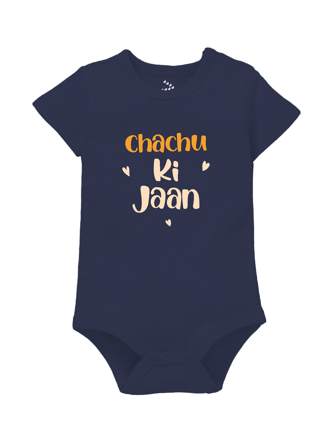 Zeezeezoo Infant Navy Blue Chachu Ki Jaan Printed Bodysuit