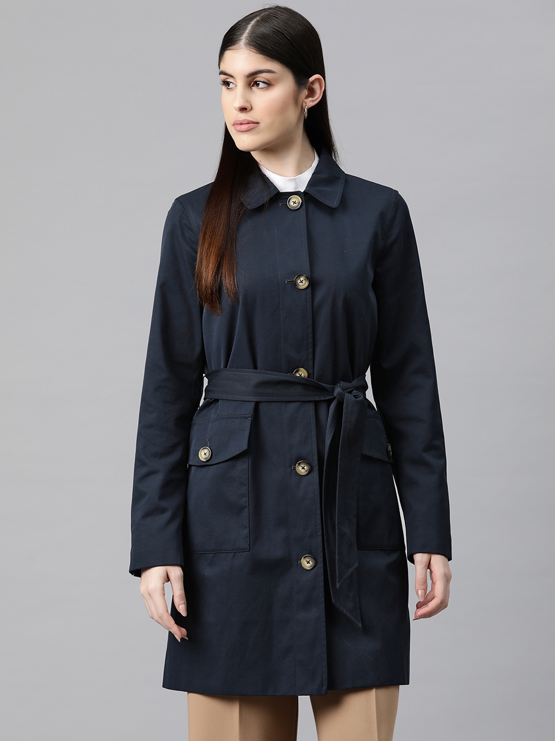 Marks and spencer ladies navy outlet coats