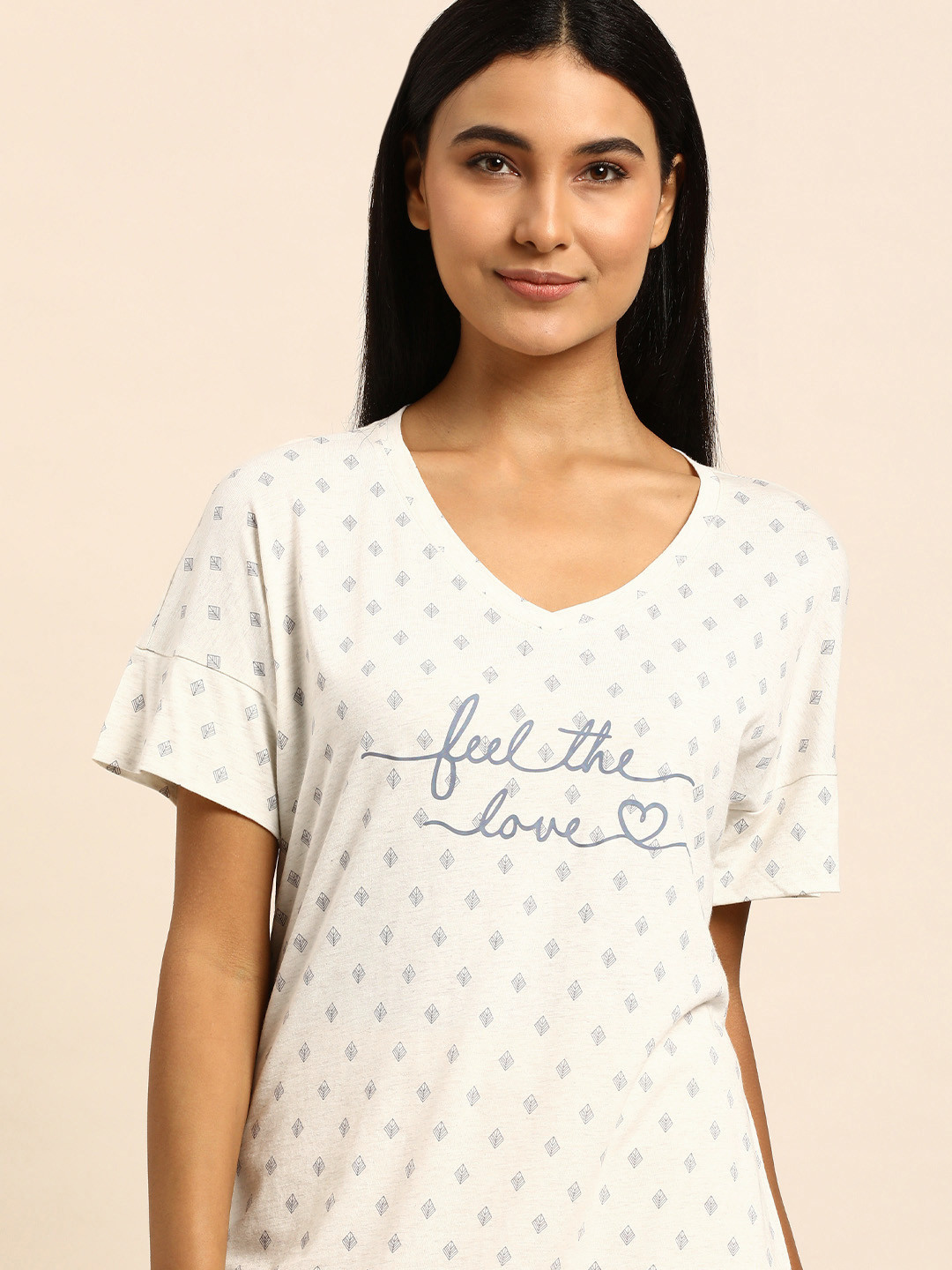 Triumph Woman Lounge Me 10  Sustainable Organic Cotton Nightdress