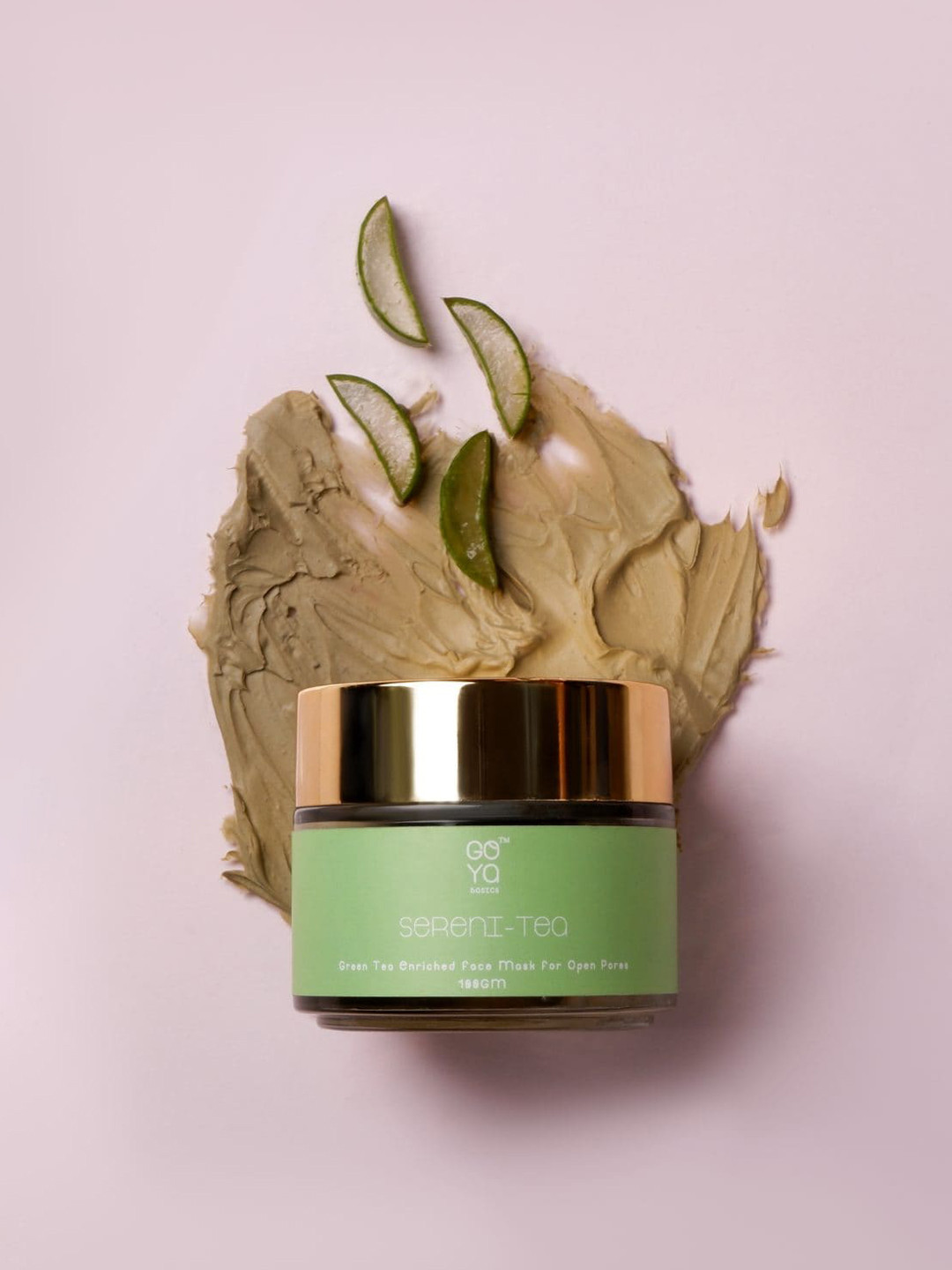 GOYA BASICS Green Tea Face Mask, 100 gm