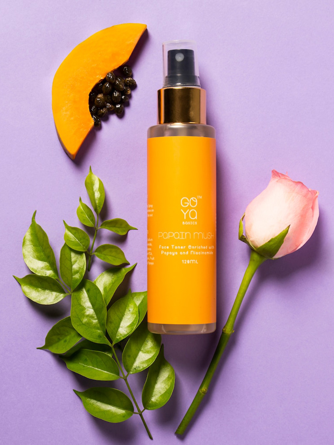 GOYA BASICS Papain Mush Face Toner with Papaya & Niacinamide - 120 ml