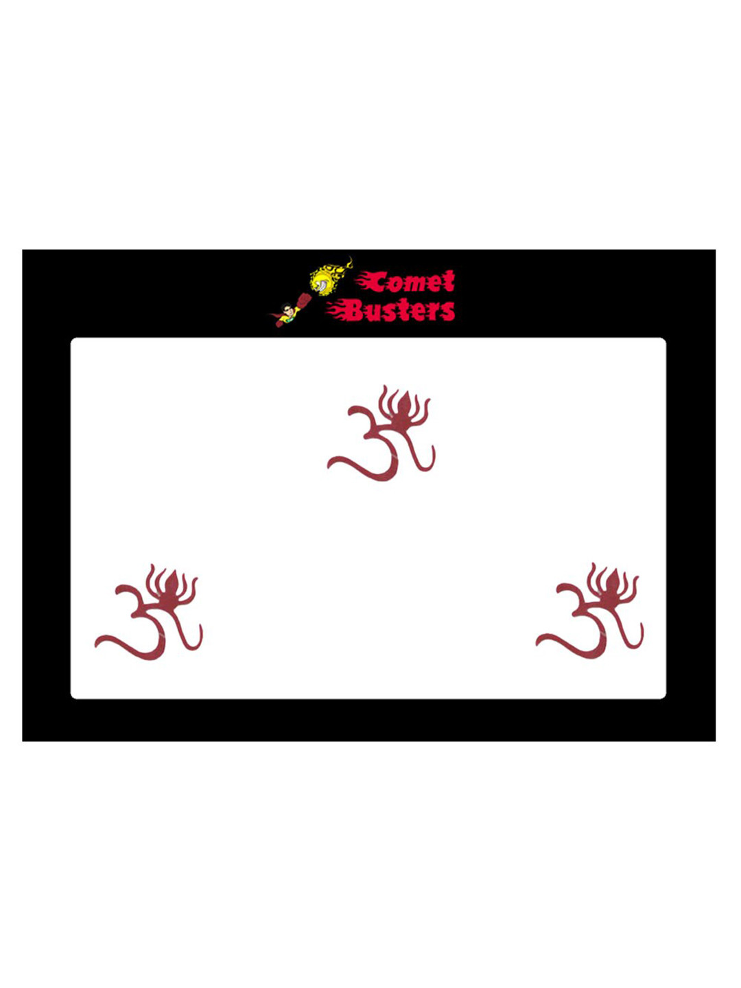 Comet Busters Set Of 3 Bindi Sindoor