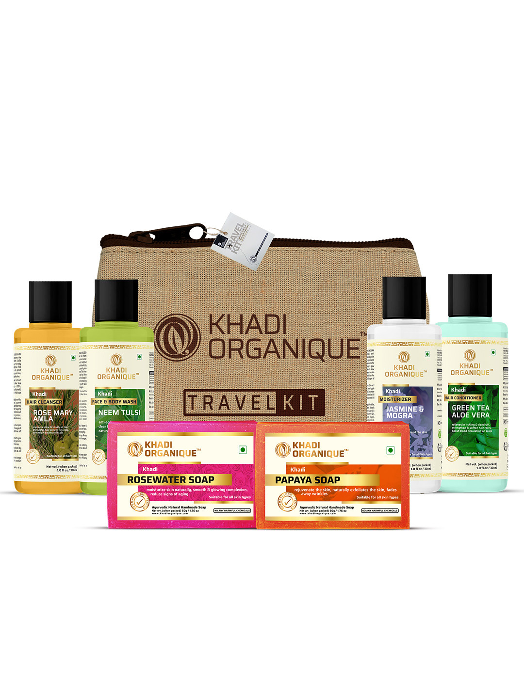 Khadi Organique Set Of 6 Facial Kit