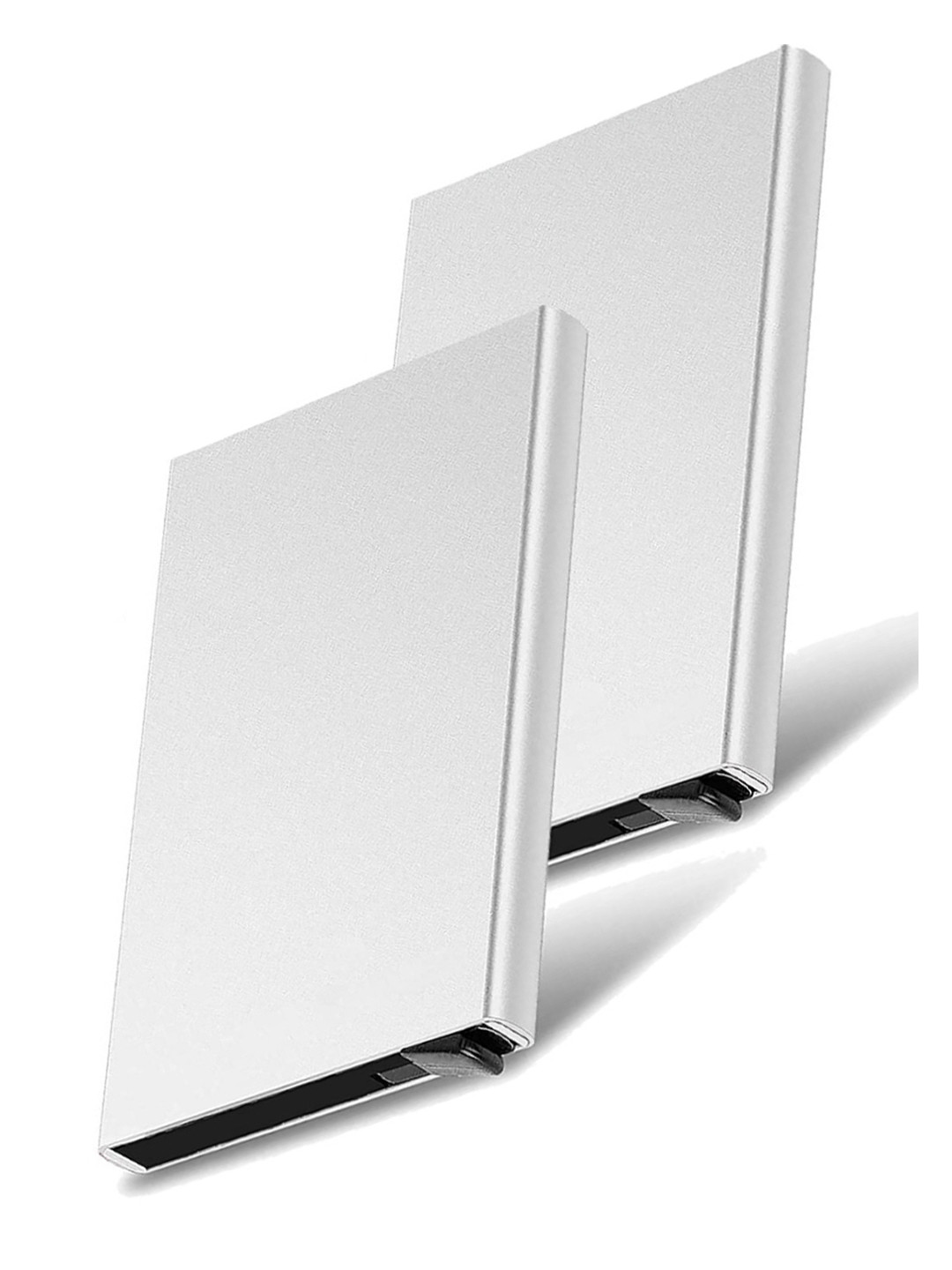 Vogard Metal Pack of 2 RFID Protected Smart Pop Up Wallet