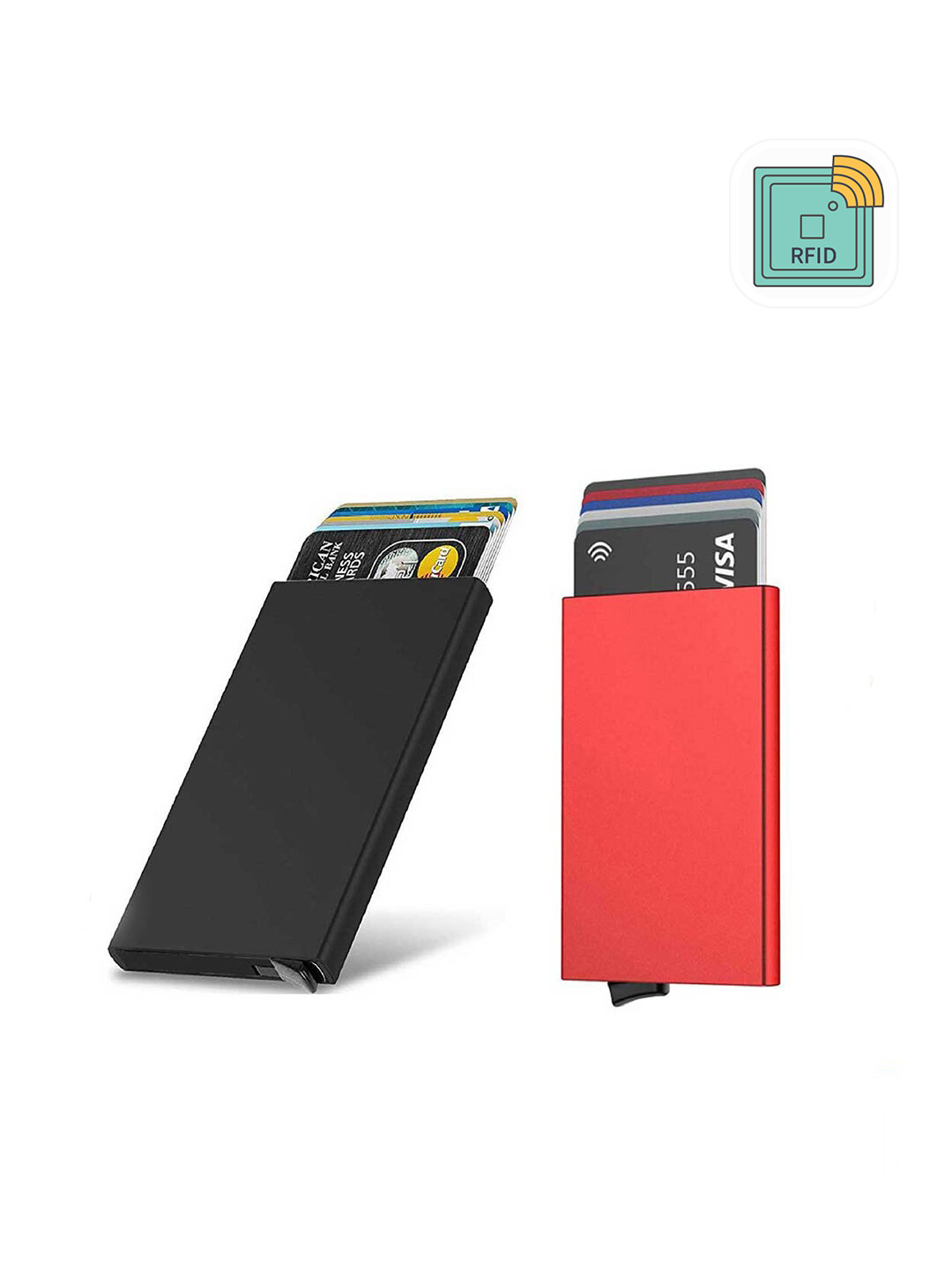 VOGARD Unisex Pack Of 2 Card Holder