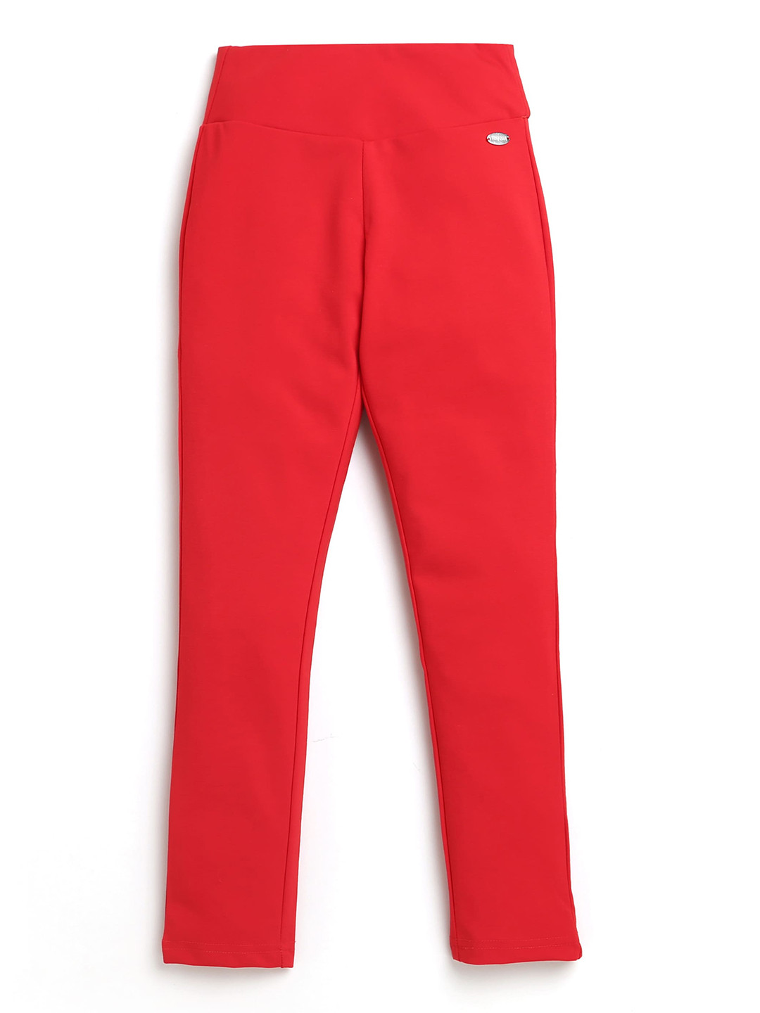 Tiny Girl Girls Red Solid Teggings