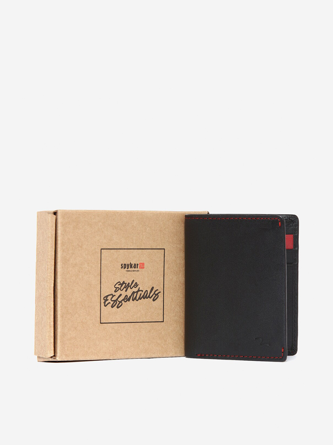 SPYKAR Men Leather Money Clip