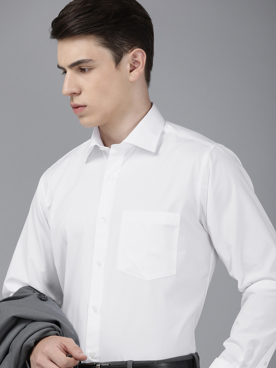 Van Heusen Pure Cotton Custom Opaque Formal Shirt