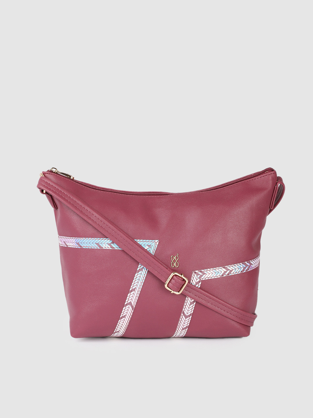 Baggit Red Solid Sling Bag
