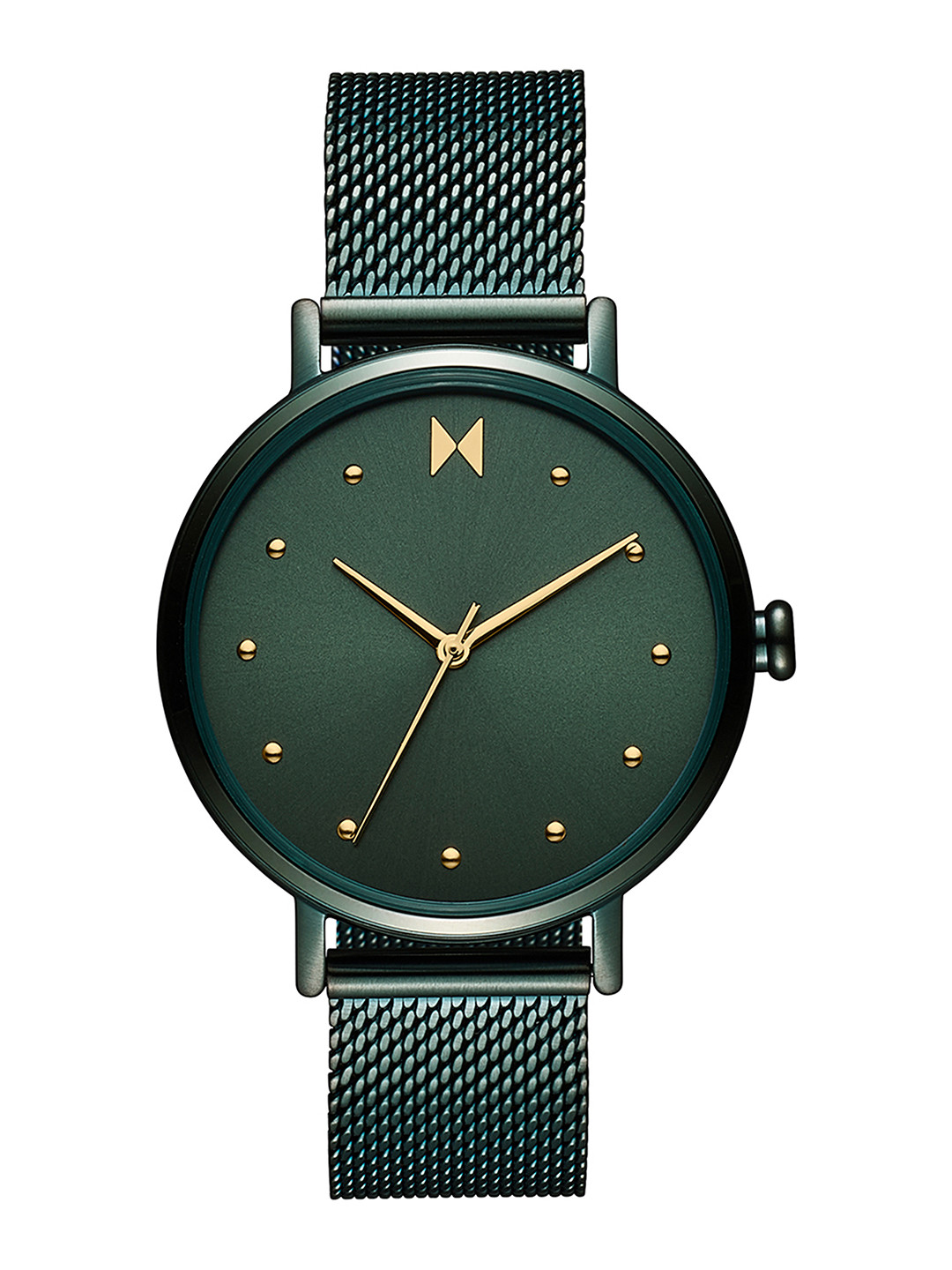 MVMT Women Green Dial & Bracelet Style Straps Dot Analogue Watch 28000215