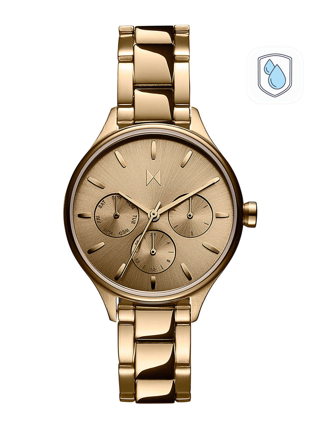 MVMT Women Gold-Toned Reina Eye Analogue Watch 28000239