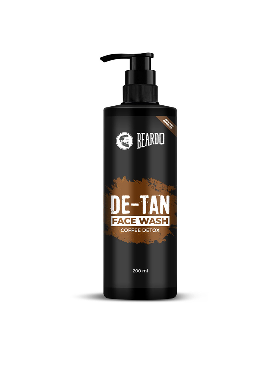 BEARDO Men Coffee Detox De-Tan Facewash - 200 ml
