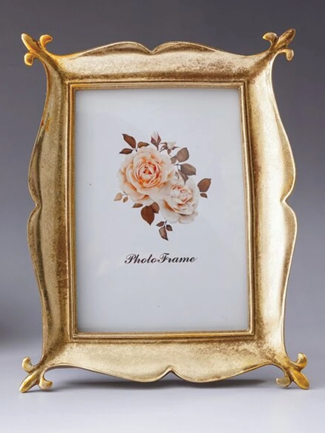 Art Street Gold-Toned Table Top Metal Photo Frames