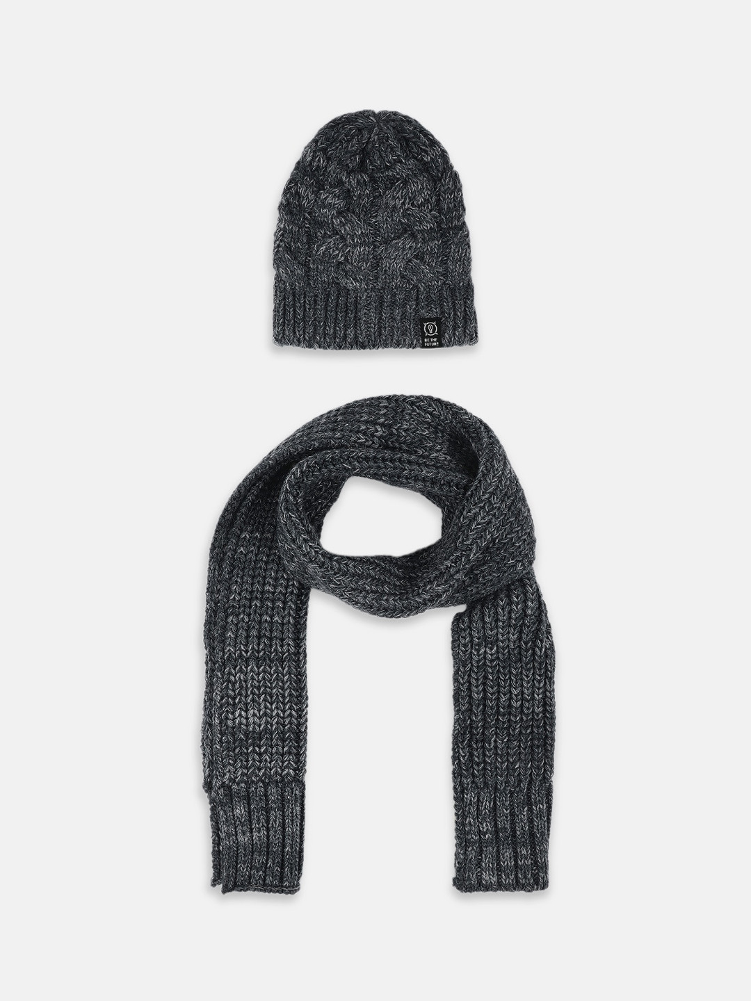 Pantaloons Junior Boys Solid Acrylic Beanie