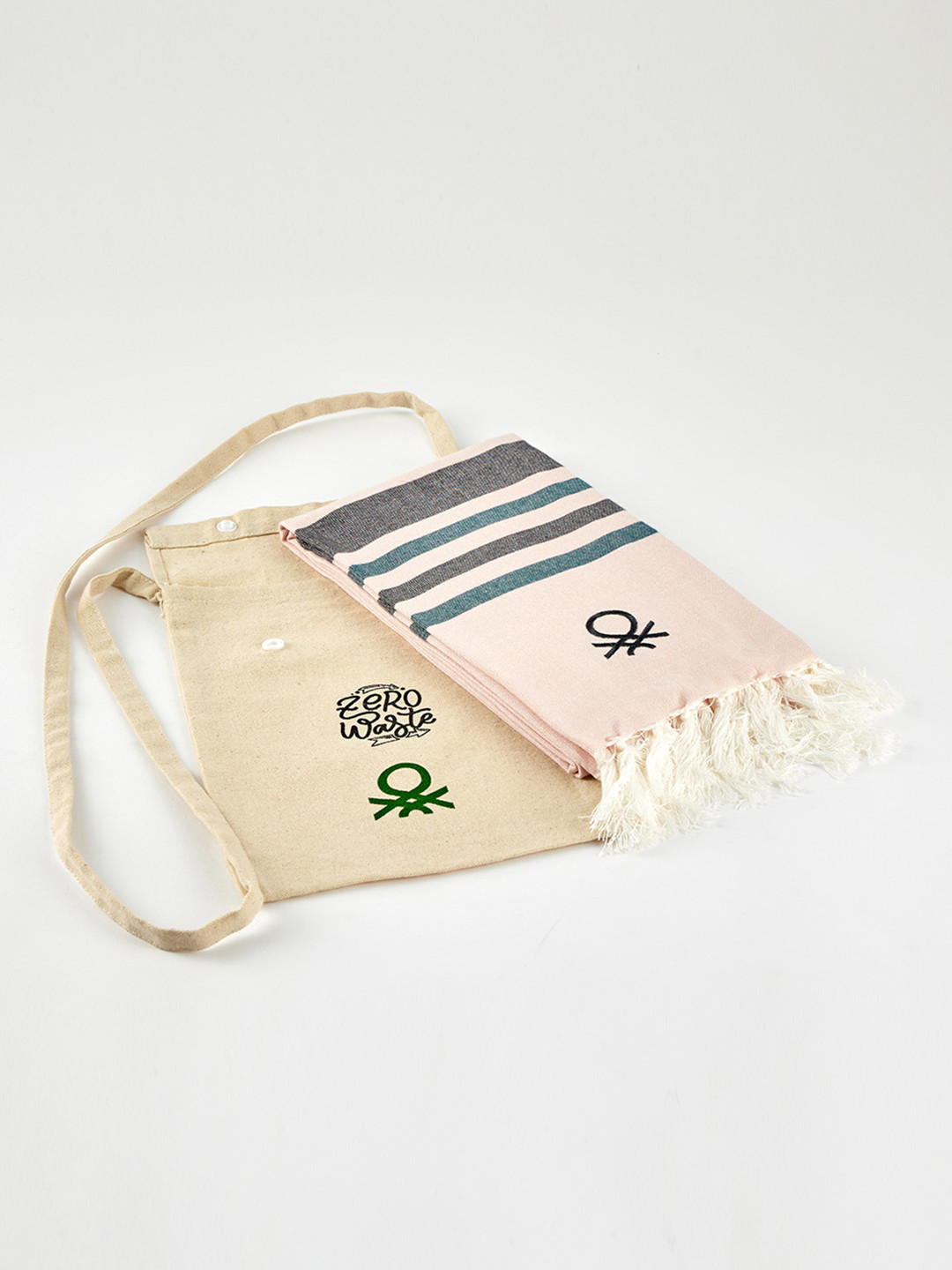 United Colors of Benetton Pink Boutique Bamboo Hammam Towel