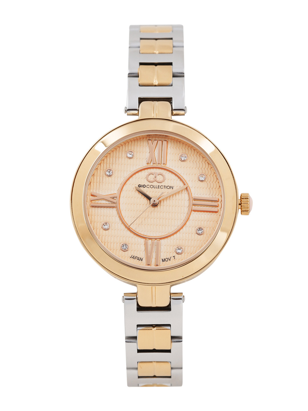 GIO COLLECTION Women Rose Gold-Toned Analogue Watch G2040