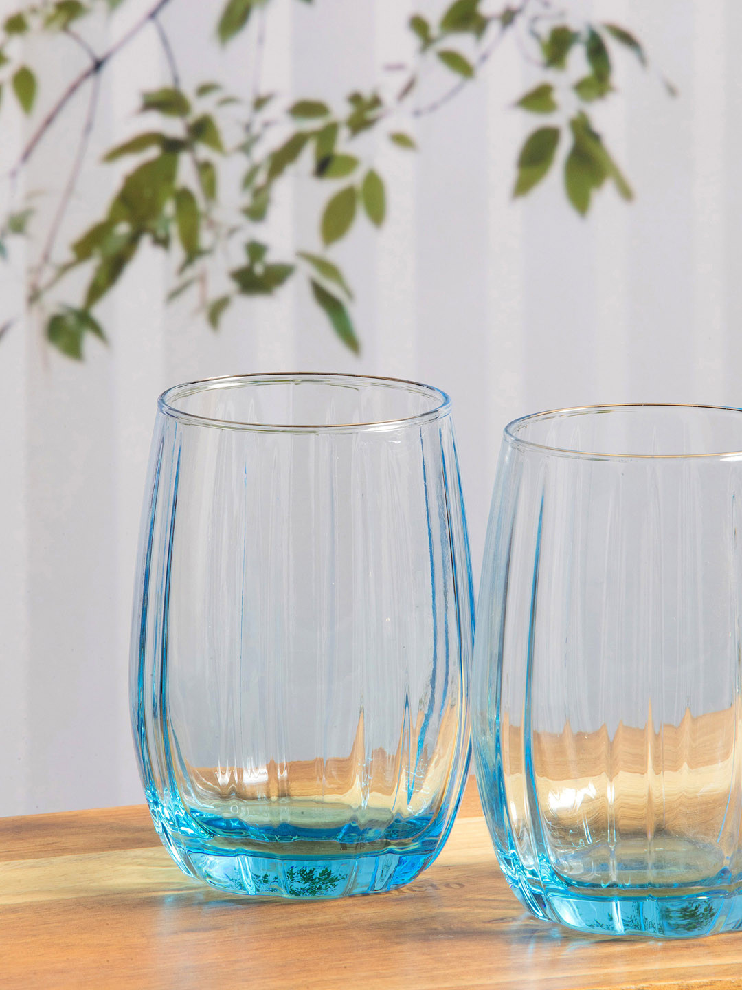 Pasabahce Unisex Blue Set Of 6 Bar and Drinkware 240 ML Each