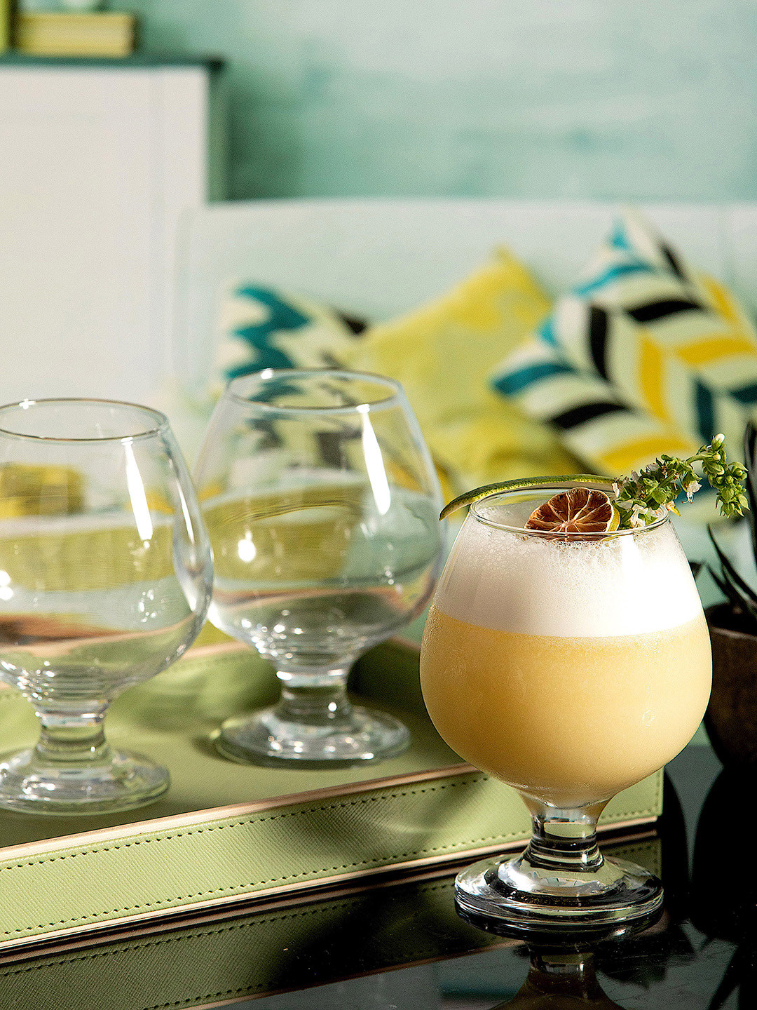 Pasabahce Set Of 6 Glass Bistro Transparent Tumblers 385 ml each