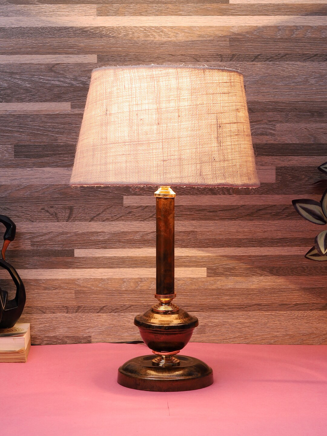 Foziq Copper Solid Table Lamps