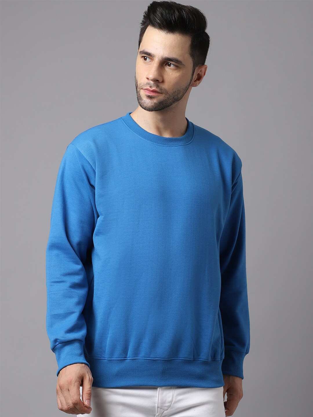 MACK JONNEY Men Blue Sweatshirt