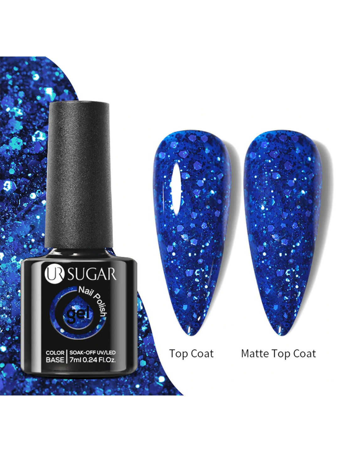 BORN PRETTY UR Sugar Soak-Off UV Gel Long Lasting Nail Polish 7 ml - URH051