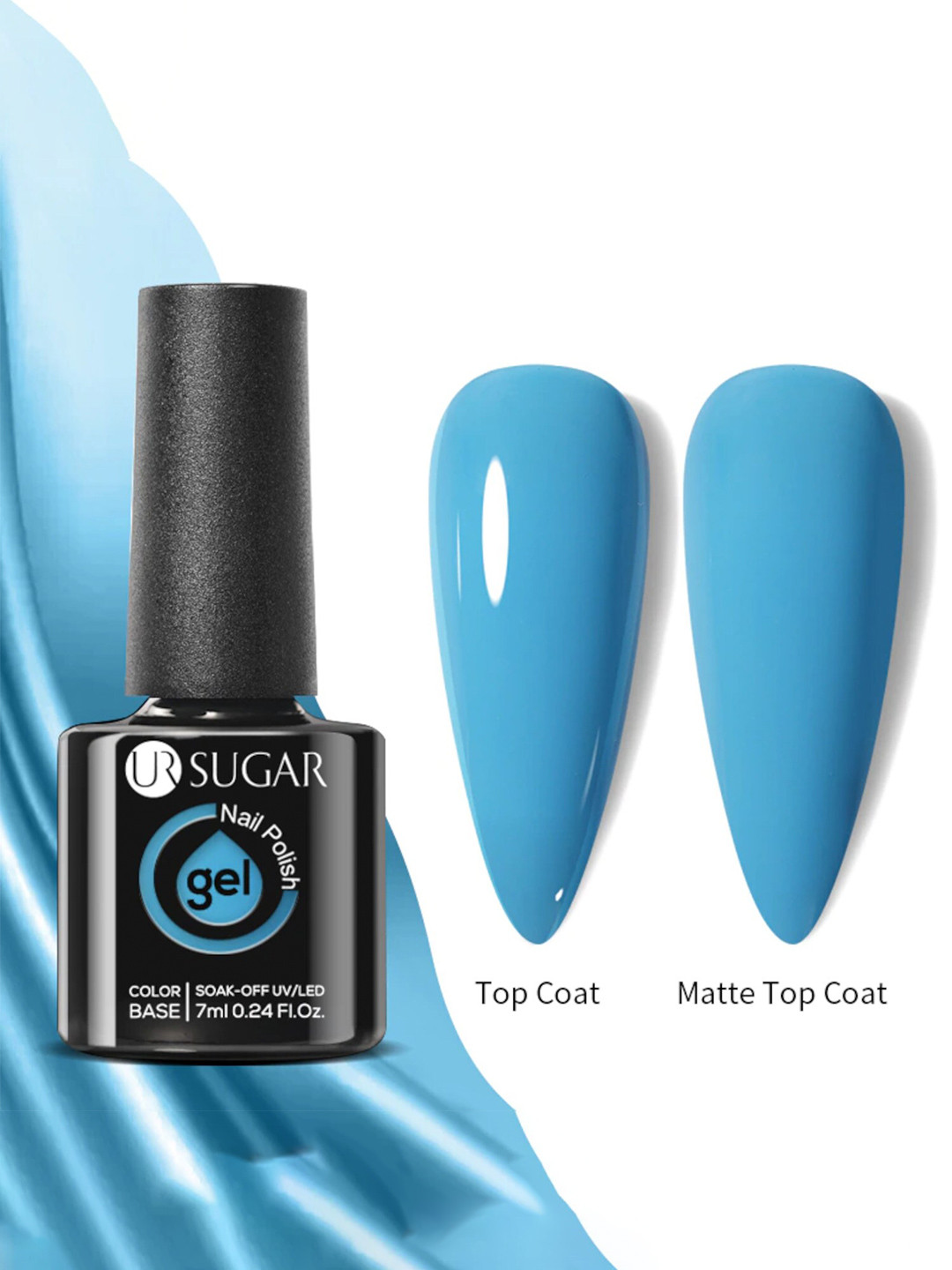 BORN PRETTY UR Sugar Soak-Off UV Gel Long Lasting Nail Polish 7 ml - URH046