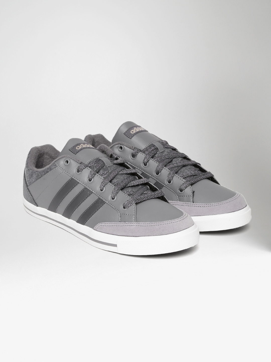 adidas neo gray sneakers