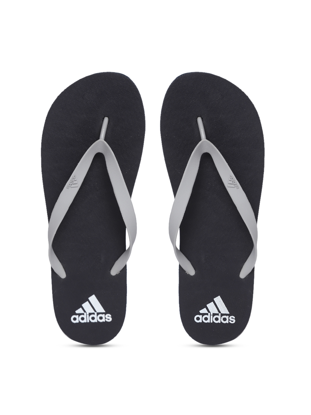 adidas navy blue flip flops