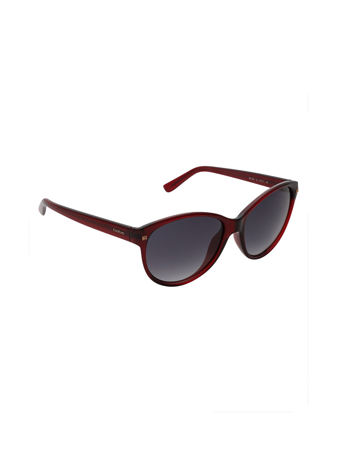 bebe Women Blue Lens & Red Oval Sunglasses Bebe_3034_C3_S-Blue