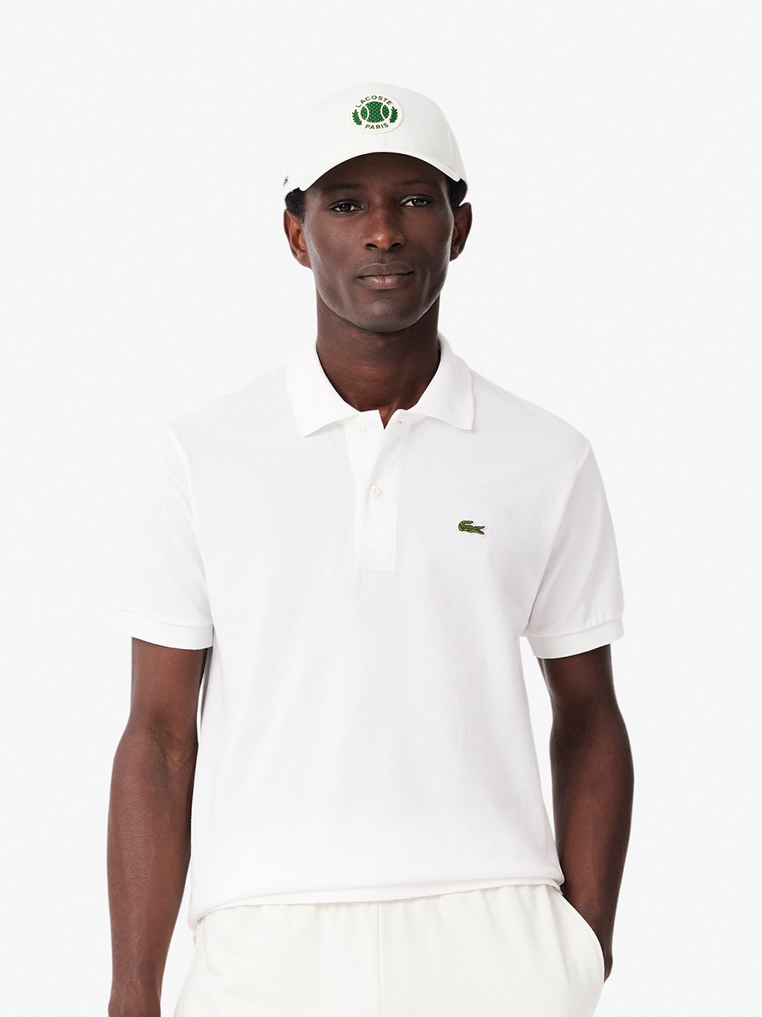 Lacoste White Classic Fit L.12.12 Polo