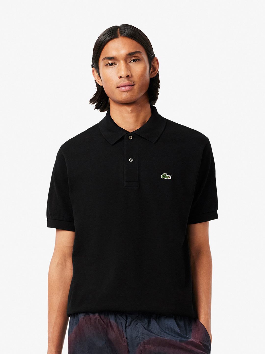 Lacoste Black Classic Fit L.12.12 Polo