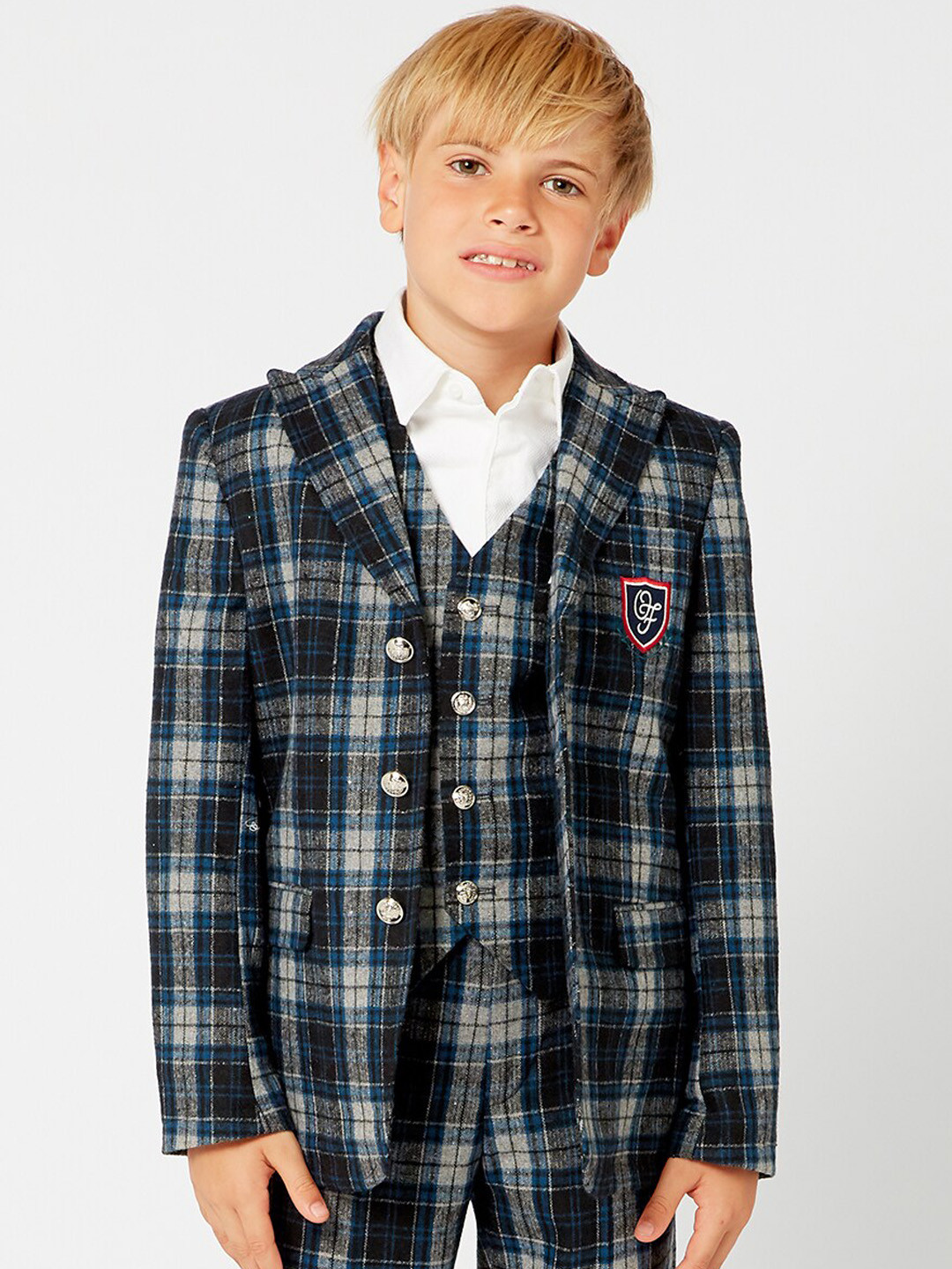 One Friday Boys Blue Suits