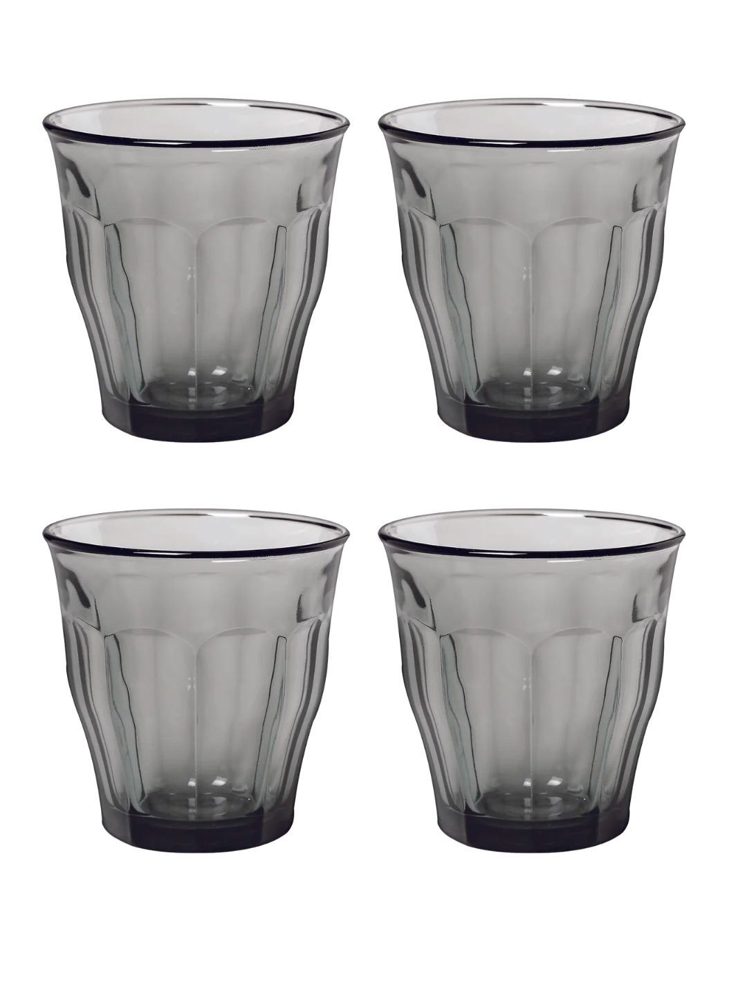 DURALEX Picardie Set of 4 Glasses 250 ml Each