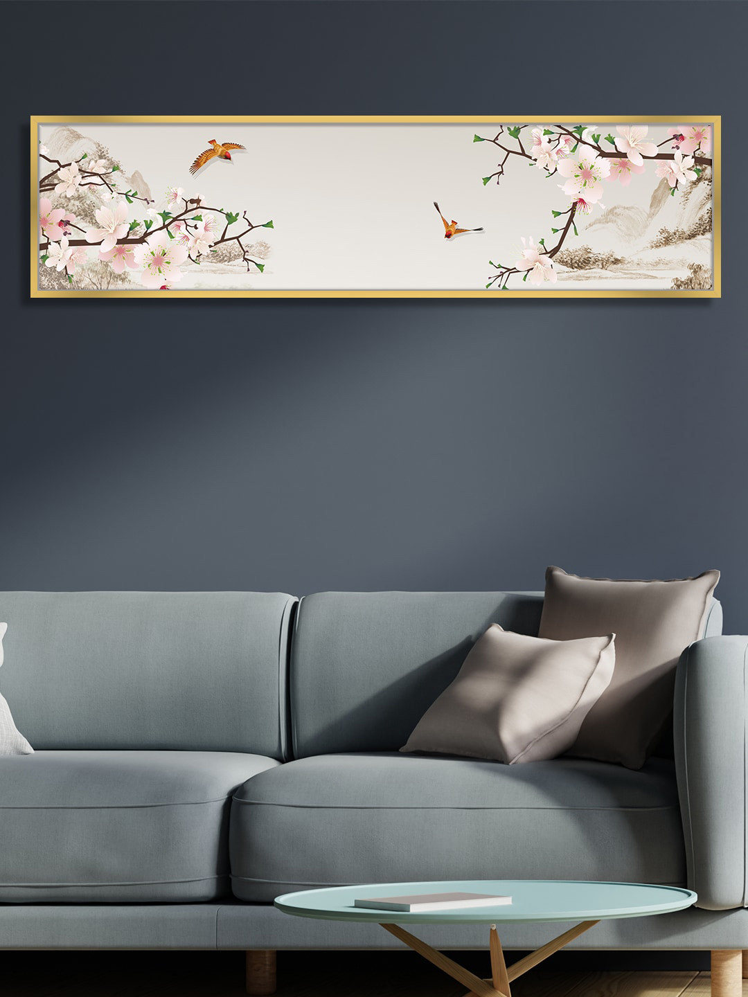 Art Street Canvas Wall Rectangle Paintings Wall Art - 13 x 47In