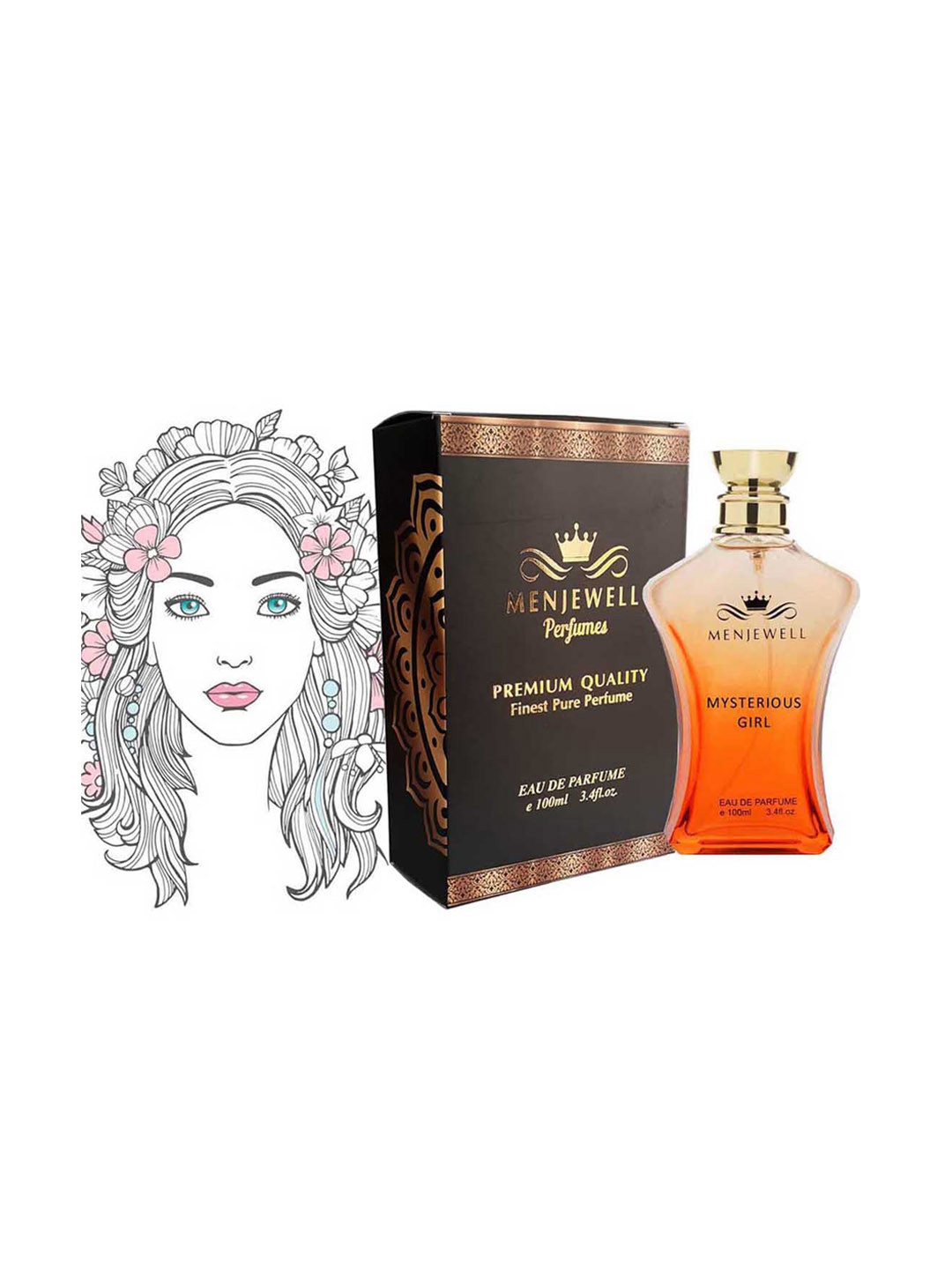 Menjewell Mirana Mysterious Girl Cool Women Eau de Parfum - 100 ml