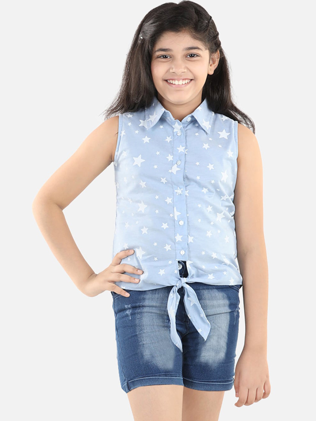 StyleStone Girls Blue Clothing Set