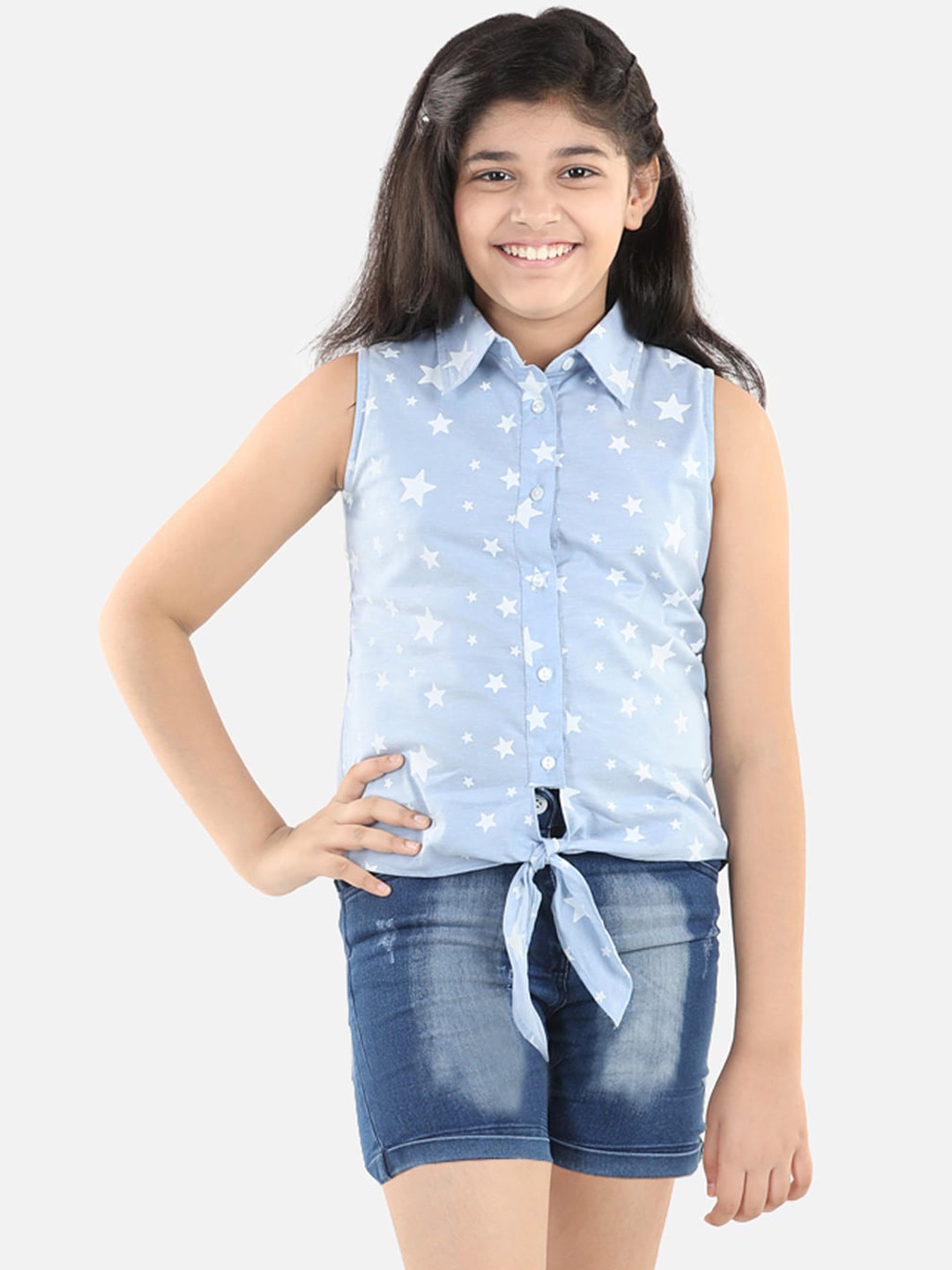 StyleStone Girls Blue Clothing Set