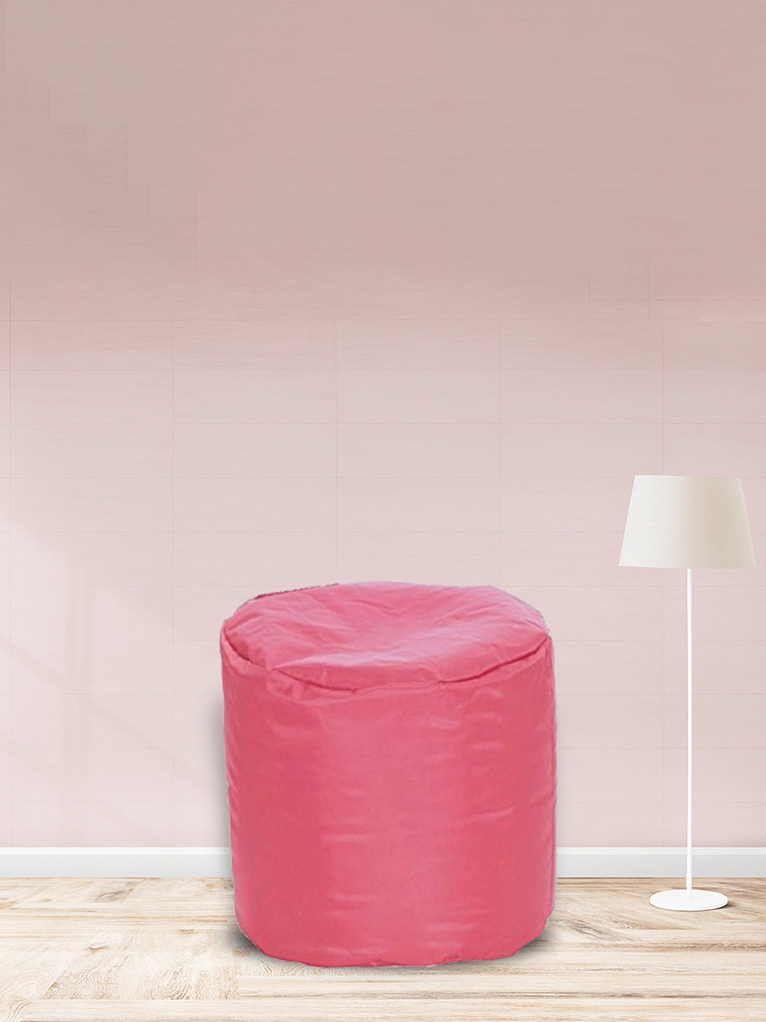 SHIRA 24 Pink Solid Bean Bag Cover