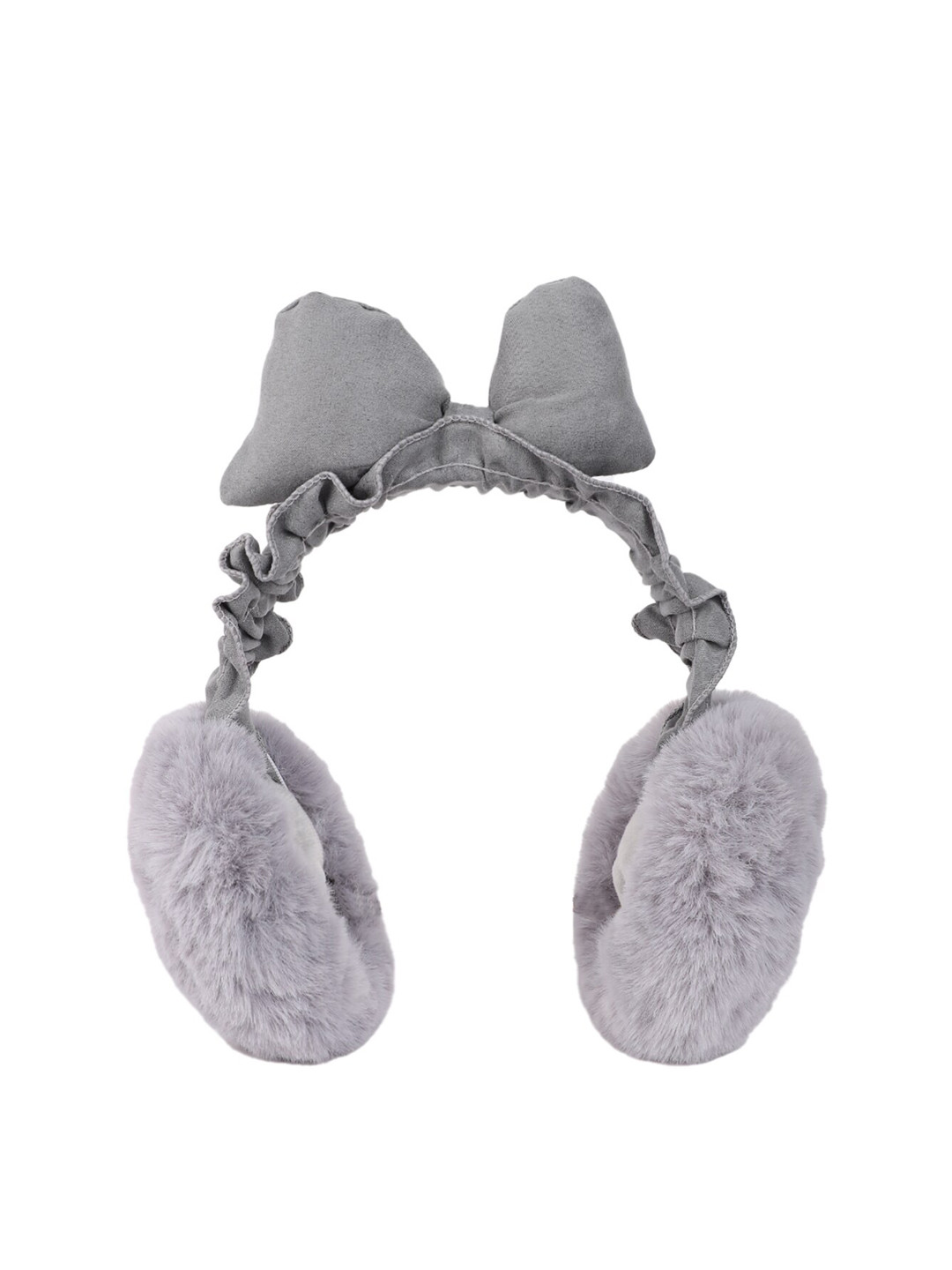 ELLIS Women Bow Fur Hairband