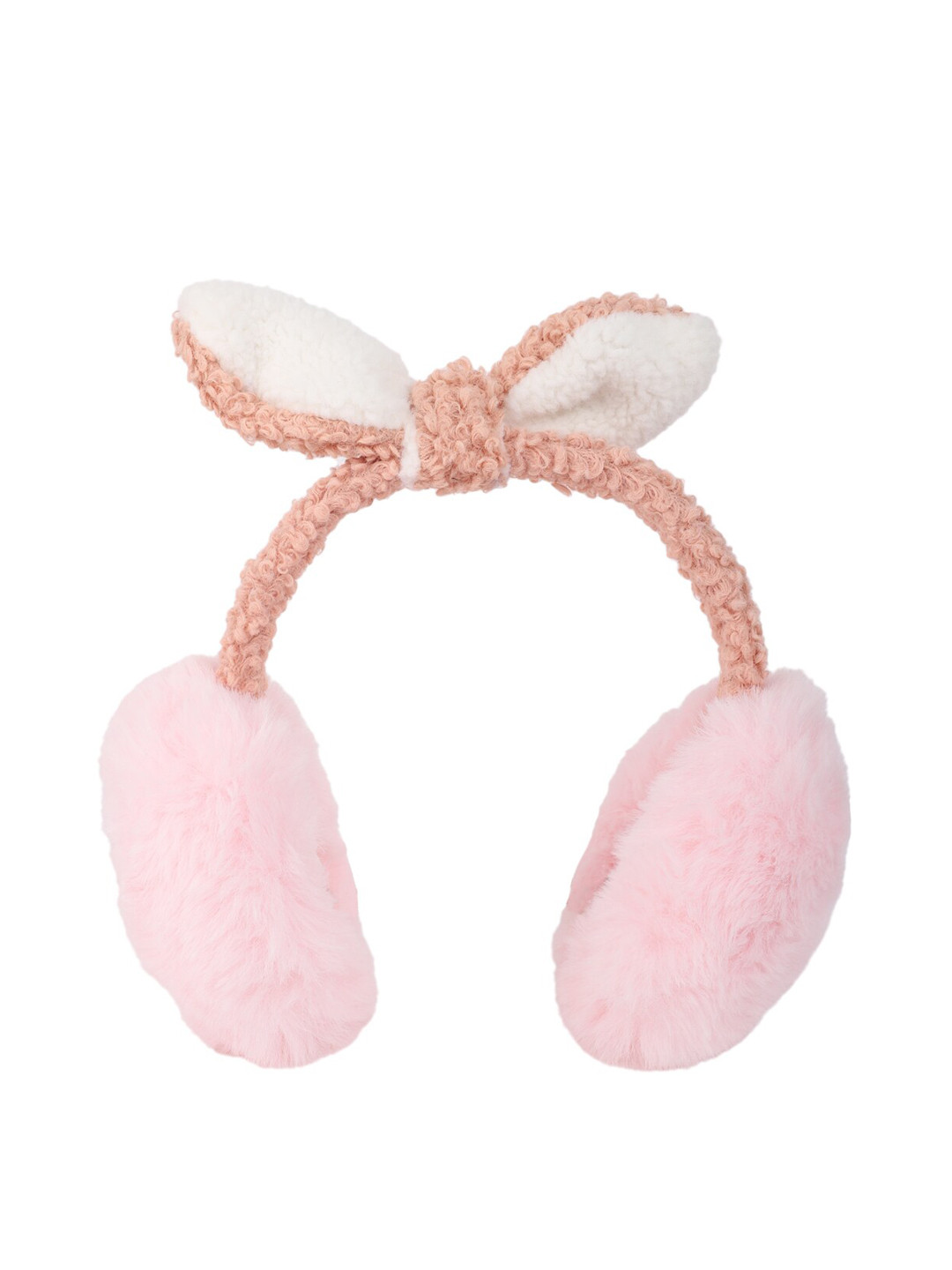 ELLIS Women Pink Fur Hairband