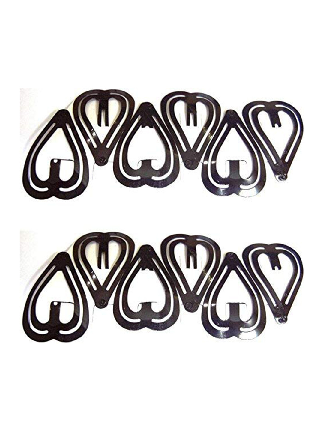 CHANDERKASH Women Pack Of 6 Tic Tac Hair Clip