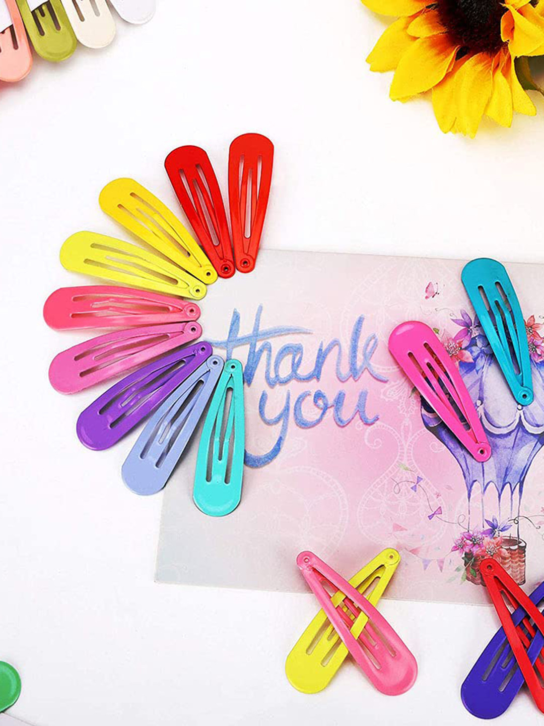 CHRONEX Set Of 12 Metal Fashion Hair Clips