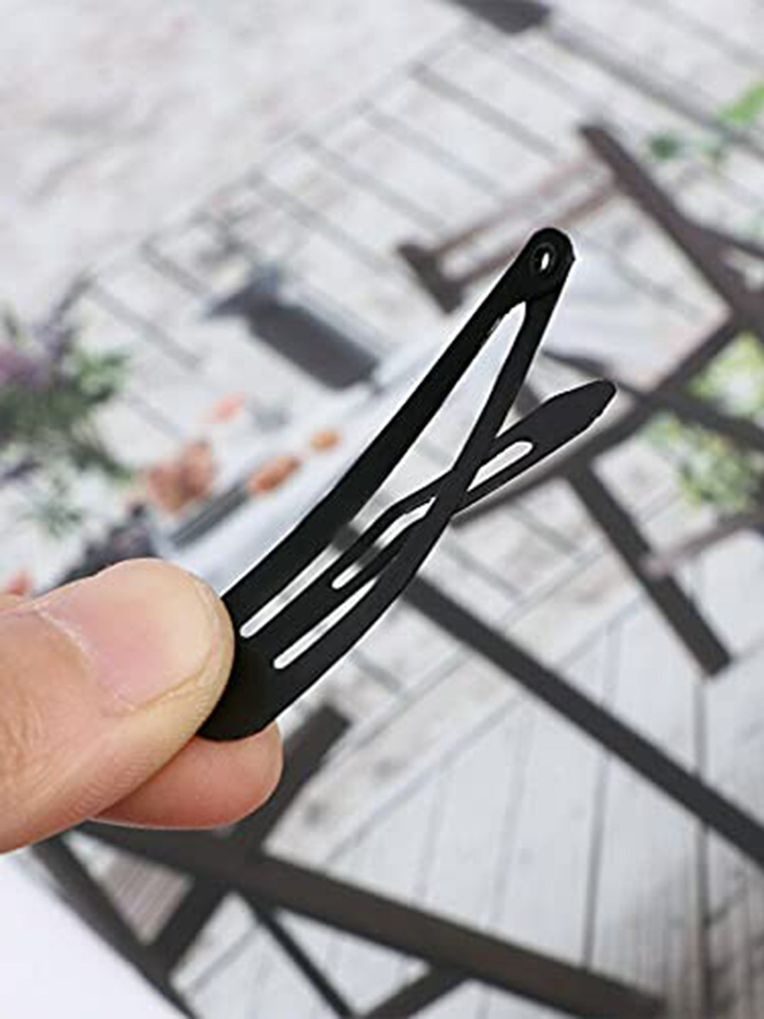CHRONEX Pack of 24 Pcs Long & Sleek Tic Tac Clip