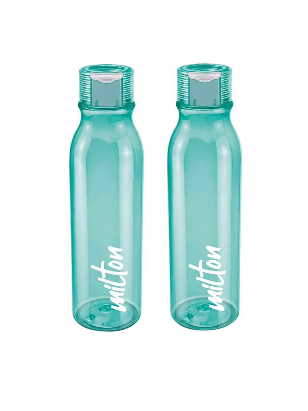 Milton Green Solid Plastic Spill Proof 2 Piece Water Bottle - 1L